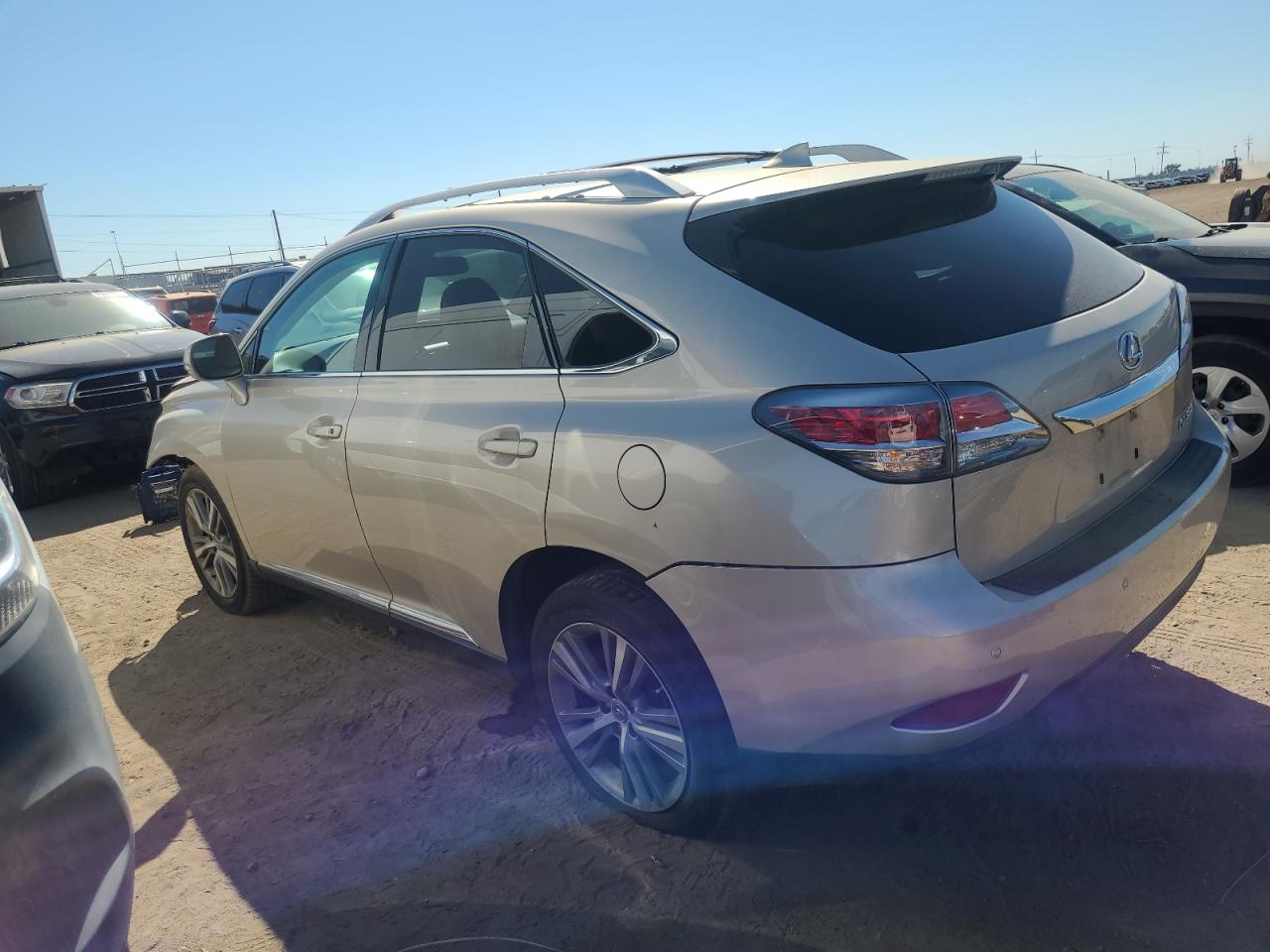 LEXUS RX 350 BAS 2015 silver  gas 2T2BK1BA5FC313487 photo #3