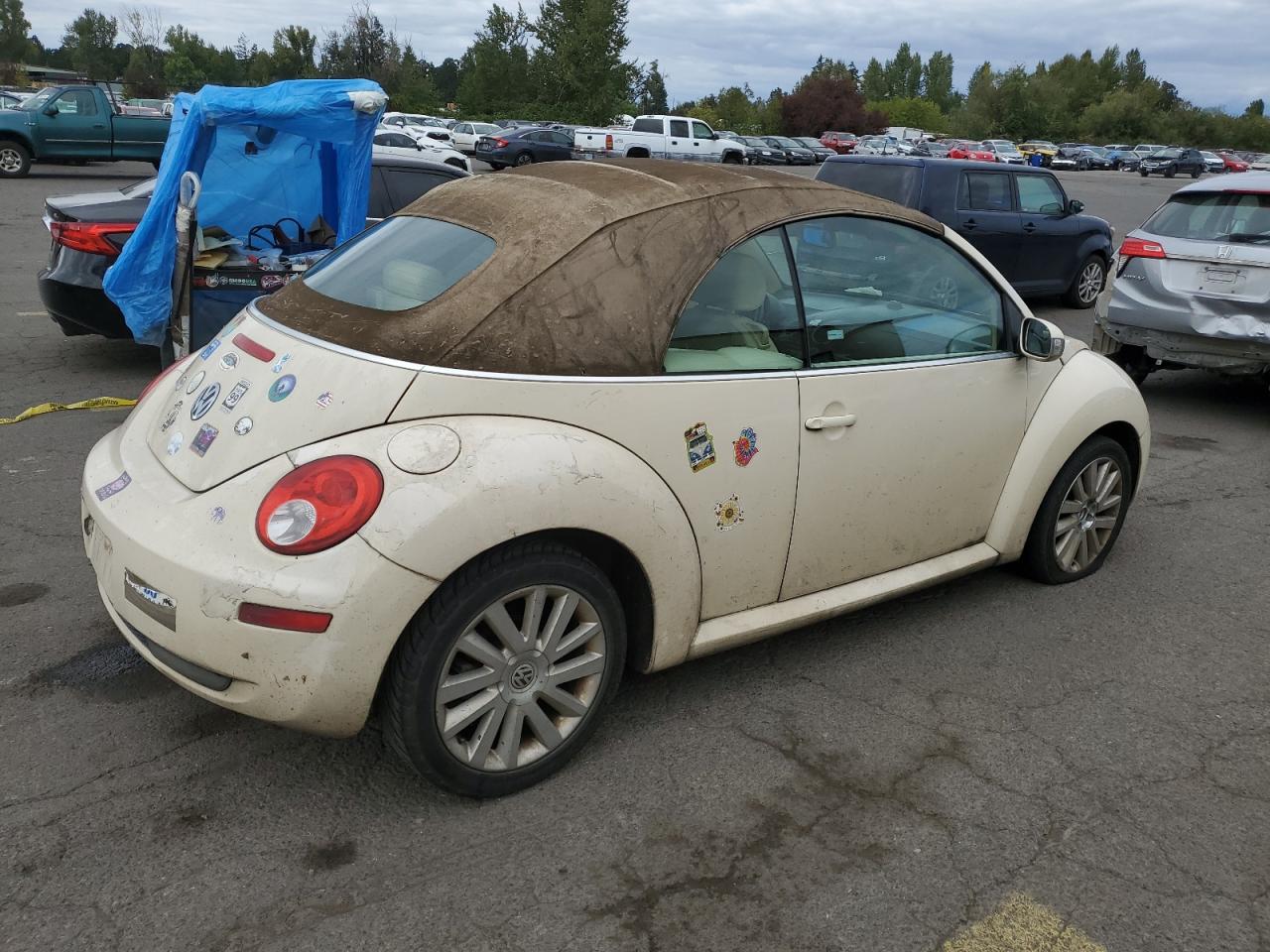 Lot #3030500471 2008 VOLKSWAGEN NEW BEETLE