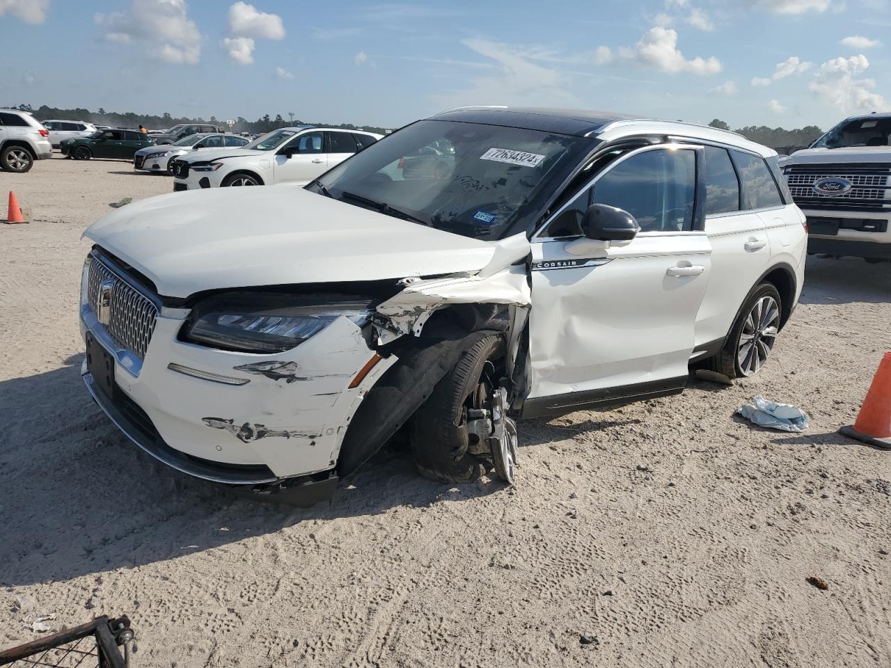  Salvage Lincoln Corsair