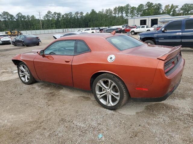 DODGE CHALLENGER 2022 orange  flexible fuel 2C3CDZJGXNH233599 photo #3