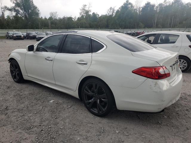 INFINITI M56 2011 white  gas JN1AY1AP7BM520127 photo #3