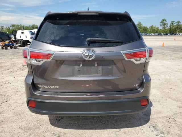 VIN 5TDZKRFH3ES025661 2014 Toyota Highlander, LE no.6