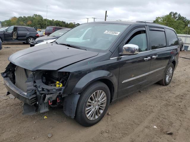 CHRYSLER TOWN & COU 2013 black  flexible fuel 2C4RC1CG7DR647567 photo #1