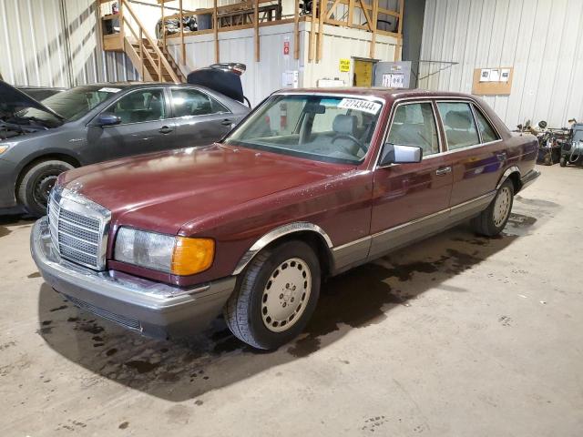 MERCEDES-BENZ 500 SEL 1985 maroon sedan 4d gas WDBCA37D0FA178223 photo #1