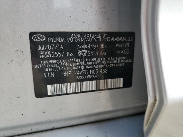 2015 HYUNDAI SONATA SE - 5NPE24AF8FH031468
