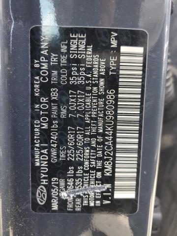 2019 HYUNDAI TUCSON SE - KM8J2CA44KU980986