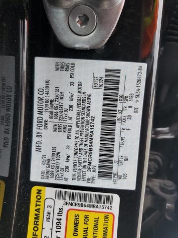 2021 FORD BRONCO SPO - 3FMCR9B64MRA15742