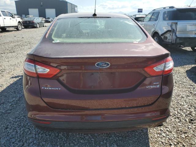 VIN 3FA6P0LU9GR105799 2016 Ford Fusion, Se Hybrid no.6