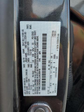 2020 FORD ESCAPE SE - 1FMCU9G60LUA30916
