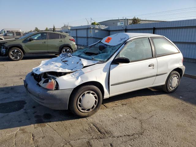 SUZUKI SWIFT BASE 1999 white hatchbac gas 2S2AB21H7X6601864 photo #1