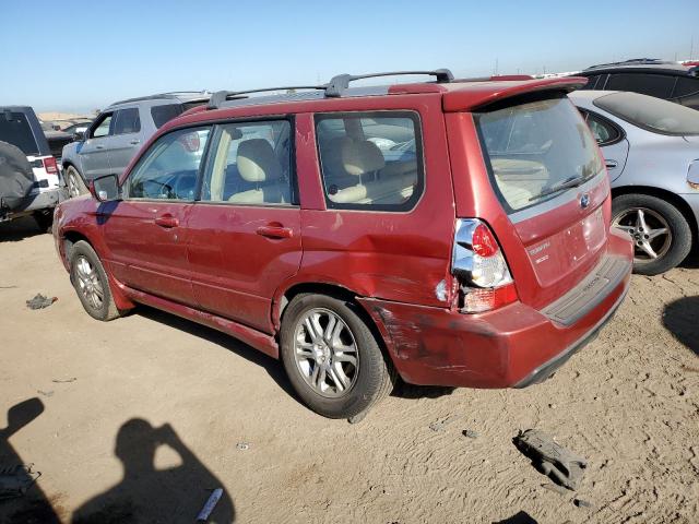 SUBARU FORESTER 2 2006 burgundy  gas JF1SG69626H737523 photo #3