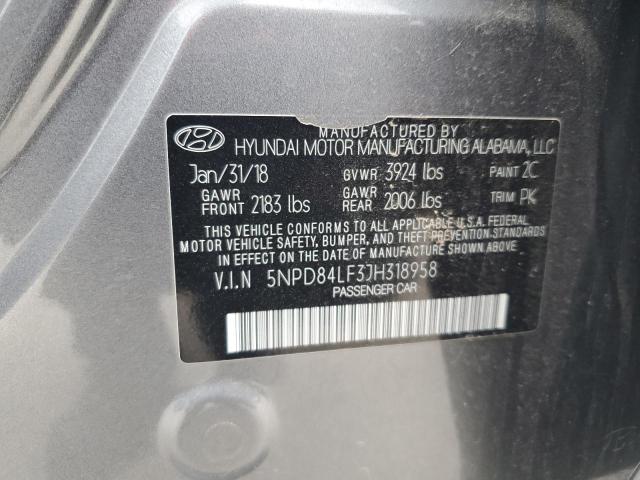 2018 HYUNDAI ELANTRA SE - 5NPD84LF3JH318958