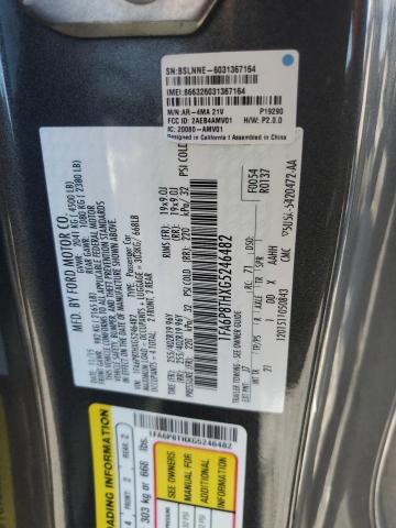 2016 FORD MUSTANG - 1FA6P8THXG5246482