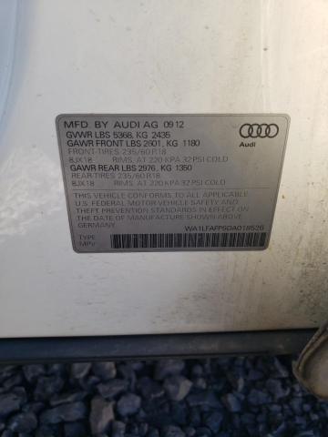 VIN WA1LFAFP5DA018526 2013 AUDI Q5 no.13