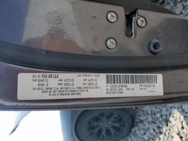 2015 DODGE CHALLENGER - 2C3CDZFJ3FH927962