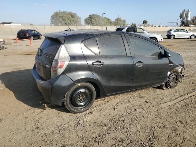 TOYOTA PRIUS C 2012 black  hybrid engine JTDKDTB39C1500551 photo #4