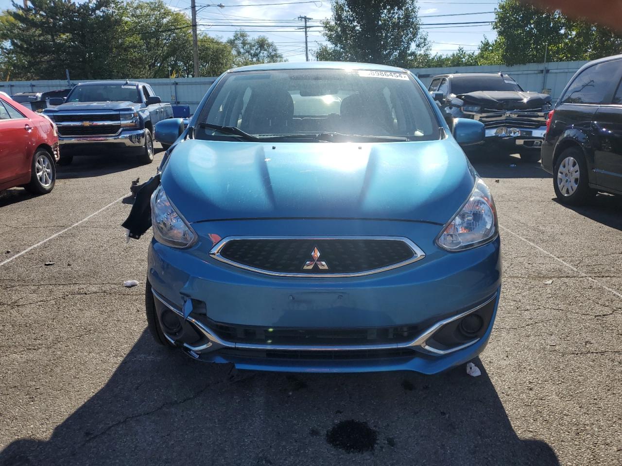 Lot #3028389783 2019 MITSUBISHI MIRAGE ES