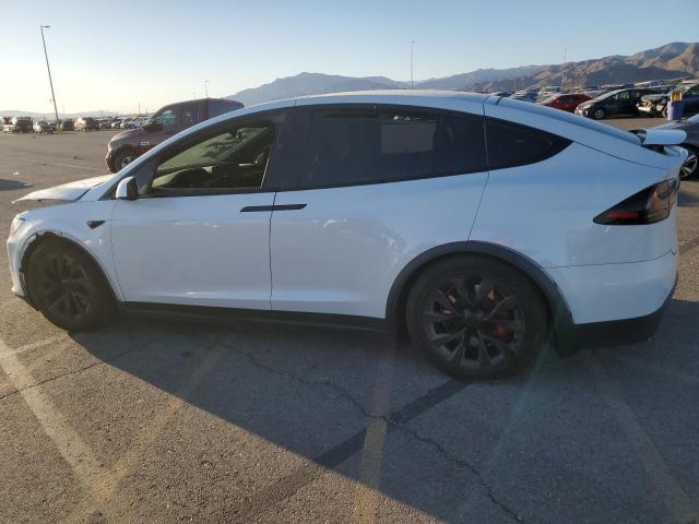 TESLA MODEL X 2023 white  electric 7SAXCBE6XPF395804 photo #3