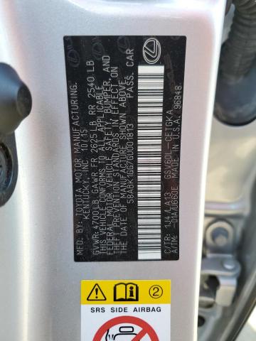 2016 LEXUS ES 350 - 58ABK1GG7GU001813