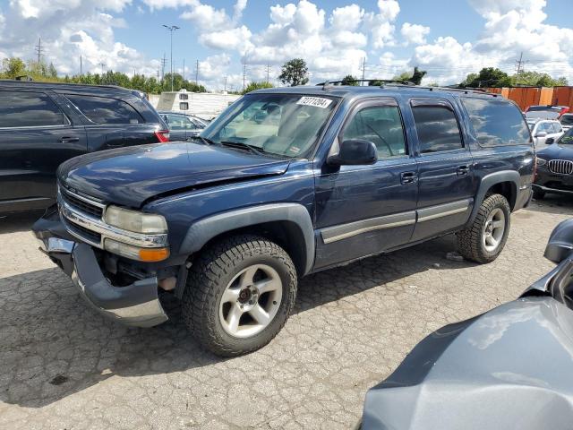 CHEVROLET SUBURBAN K 2006 blue  flexible fuel 1GNFK16Z46J126131 photo #1