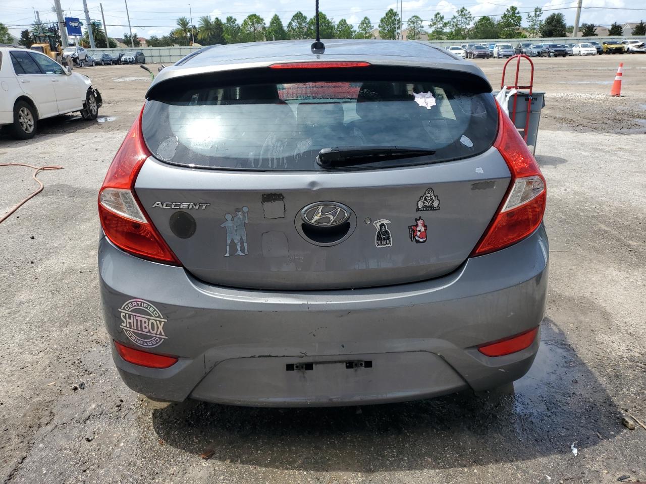 Lot #2823861192 2014 HYUNDAI ACCENT GLS