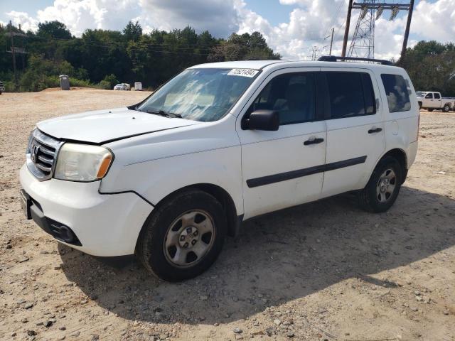 VIN 5FNYF3H27EB016553 2014 Honda Pilot, LX no.1