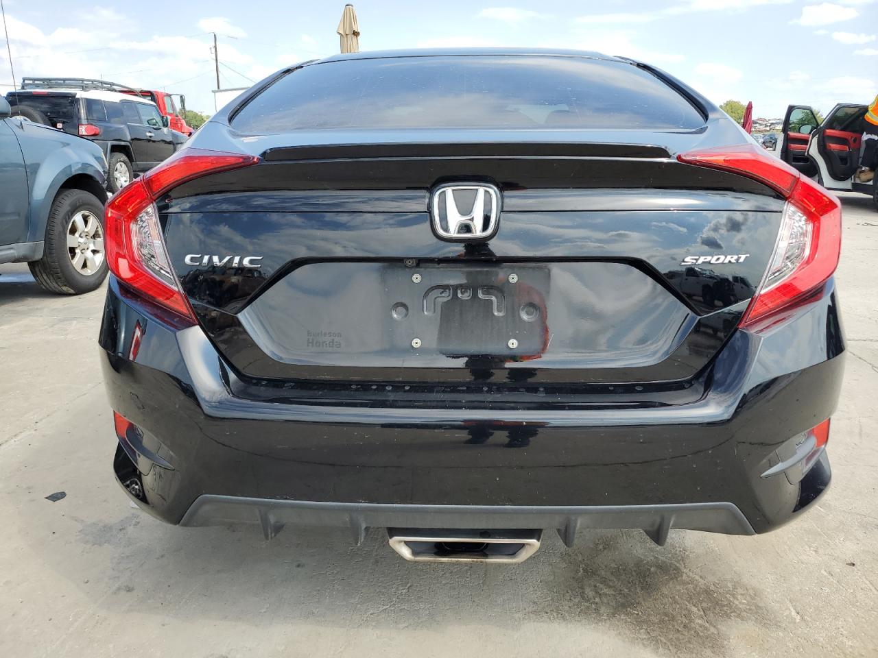 Lot #2872192223 2021 HONDA CIVIC SPOR