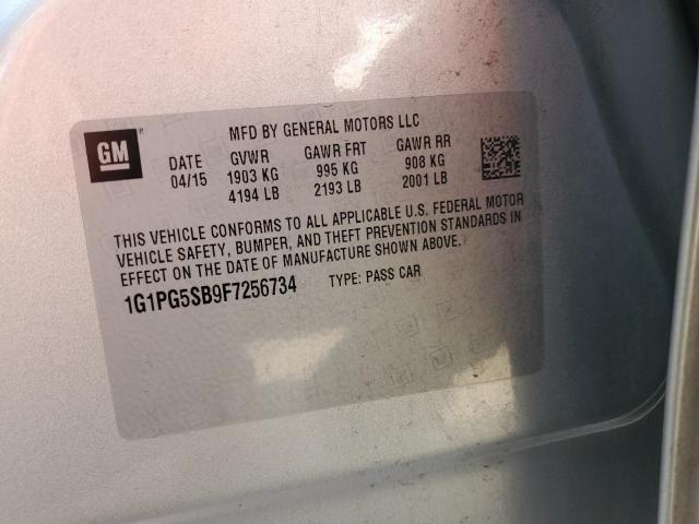 2015 CHEVROLET CRUZE LTZ - 1G1PG5SB9F7256734