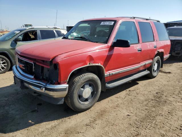 GMC YUKON 1996 red  gas 1GKEK13RXTJ743218 photo #1