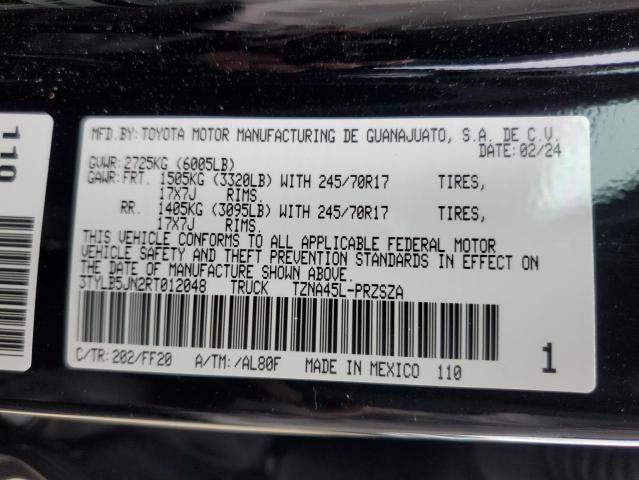 2024 TOYOTA TACOMA DOU - 3TYLB5JN2RT012048