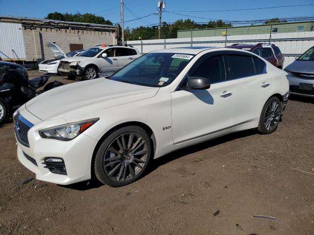 VIN JN1FV7AR1GM450828 2016 Infiniti Q50, Red Sport 400 no.1