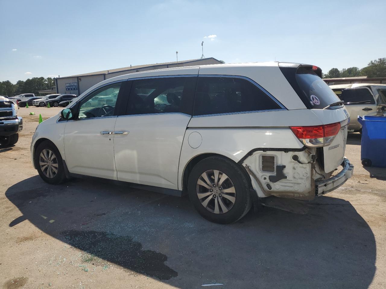 Lot #2862554314 2014 HONDA ODYSSEY EX