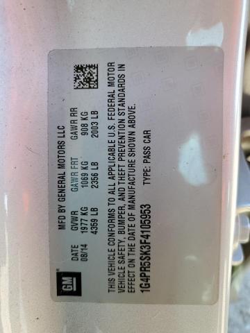 2015 BUICK VERANO CON 1G4PR5SK3F4105953