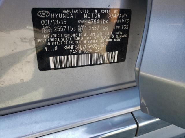 2016 HYUNDAI SONATA PLU KMHE54L20GA026397