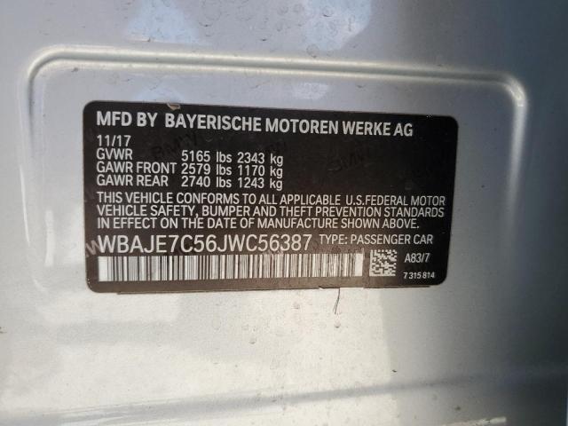 2018 BMW 540 XI - WBAJE7C56JWC56387
