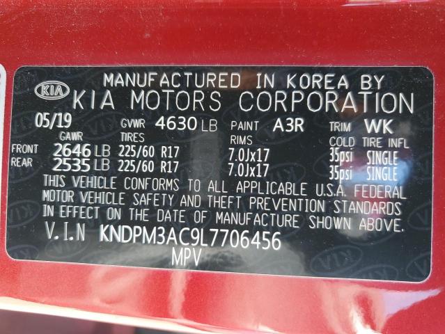 2020 KIA SPORTAGE L - KNDPM3AC9L7706456