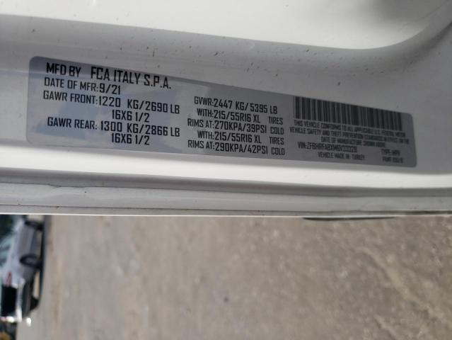 2021 RAM PROMASTER - ZFBHRFABXM6V33328