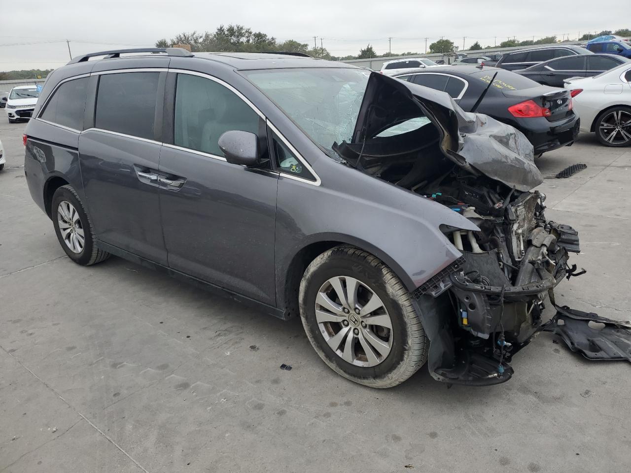 Lot #3034399076 2015 HONDA ODYSSEY EX