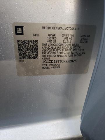 2018 CHEVROLET MALIBU LT - 1G1ZD5ST6JF222825