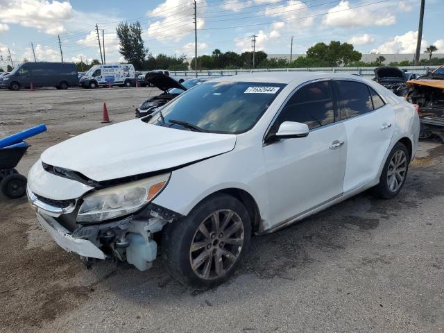 CHEVROLET MALIBU LIM 2016 white sedan 4d gas 1G11E5SA8GU150300 photo #1