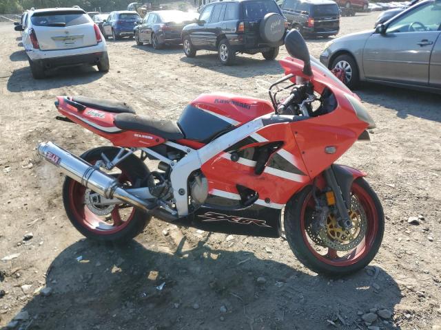 KAWASAKI ZX600 J1 2002 red racer gas JKAZX4J172A048118 photo #1