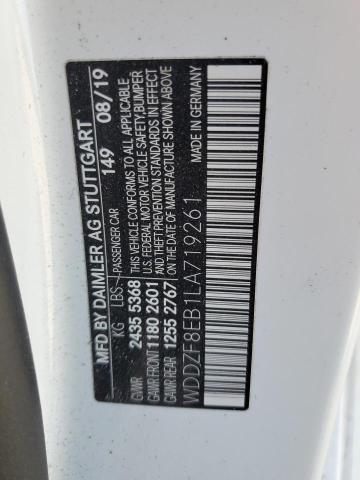 2020 MERCEDES-BENZ E 350 4MAT - WDDZF8EB1LA719261