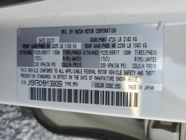 VIN JM3KFBCM5M1398069 2021 Mazda CX-5, Touring no.14