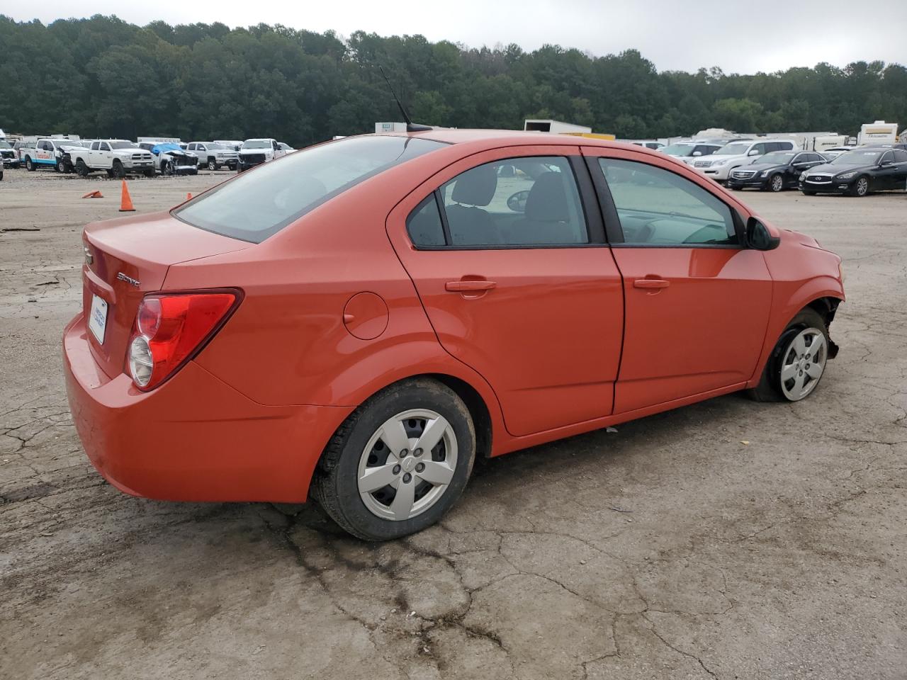 Lot #2970121268 2013 CHEVROLET SONIC LS