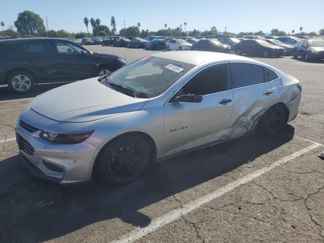 CHEVROLET MALIBU LS 2017 silver  gas 1G1ZB5ST1HF271396 photo #1