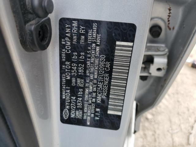 2015 HYUNDAI ACCENT GS KMHCT5AE1FU209630