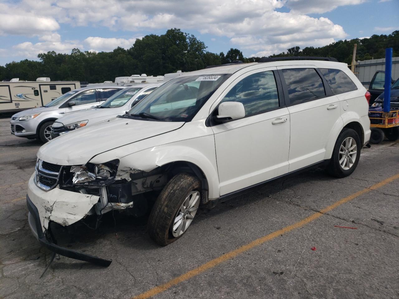 Lot #2890557855 2014 DODGE JOURNEY SX