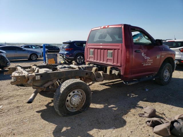 DODGE RAM 2500 S 2012 red pickup gas 3C6LD5AT9CG280984 photo #4