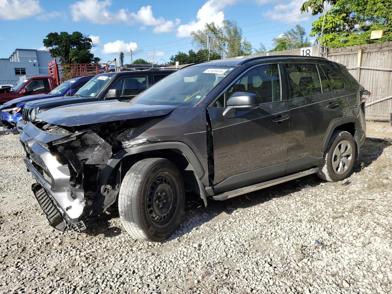 Lot #2989157642 2021 TOYOTA RAV4 LE