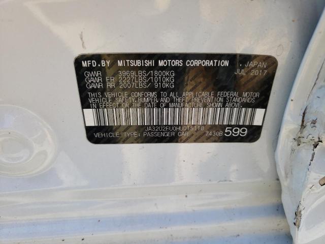 2017 MITSUBISHI LANCER ES - JA32U2FU0HU015118